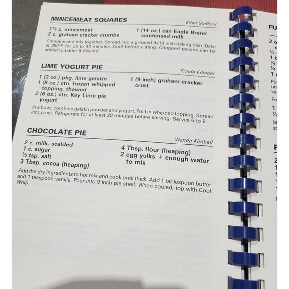 Superb Cooks of Marion County Cookbook 2001 Spiral Jefferson Texas - Picture 2 of 7